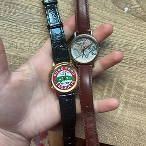 two super cool watches vintage